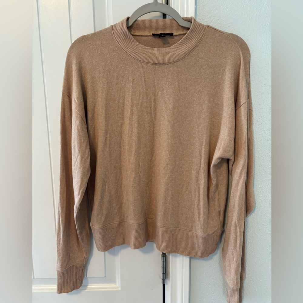 J. Crew camel sweater
